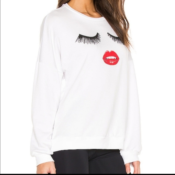 Lauren Moshi Glam Face sweatshirt - Picture 2 of 8